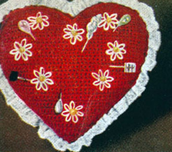 Sweetheart Pin Cushion Pattern