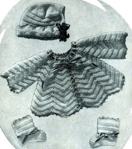 Crochet Baby Set Pattern #201