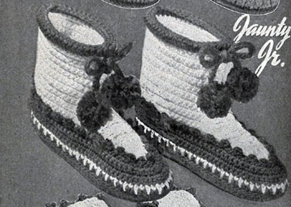 Jaunty Junior Boots Pattern