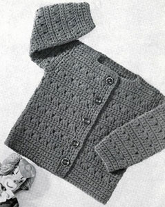 Girls Crocheted Cardigan Pattern