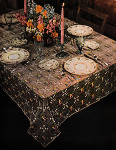 Sweet Springtime Tablecloth Pattern #7