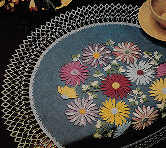 Flower Show Table Doily Pattern #1