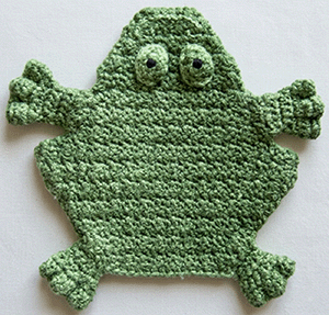 Freddy Frog Potholder Pattern