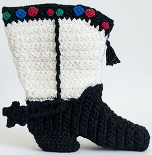 Western Boot Potholder Pattern