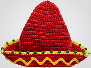 Sombrero Potholder Pattern