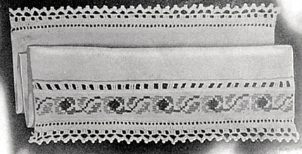Towel Edging & Insertion Pattern #6966