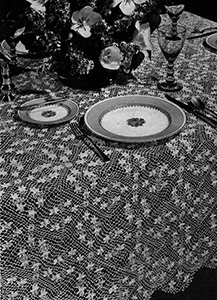 Irish Lace Tablecloth Pattern #4-79