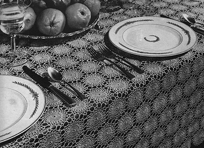 Motif Tablecloth Pattern #4-80