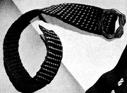 Crocheted Belt Pattern #2274