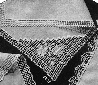 Handkerchief Edging #8288 Pattern