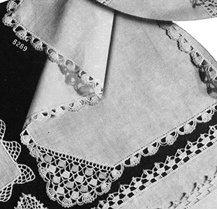 Handkerchief Edging #8289 Pattern