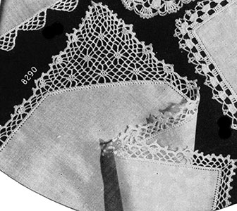 Handkerchief Edging #8290 Pattern