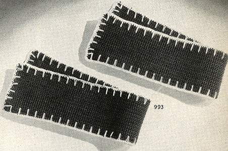 Curtain Tie-Back Pattern #993