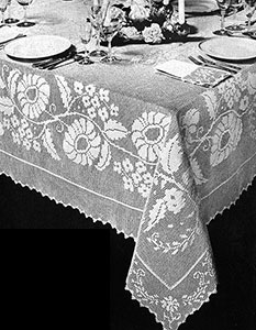 Floral Classic Tablecloth Pattern #7139