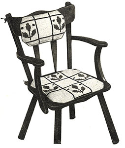 Colonial Chair Set Pattern #7168