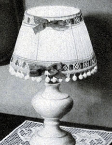 Boudoir Lamp Shades Pattern #7174