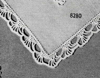 Handkerchief Edging Pattern #8280