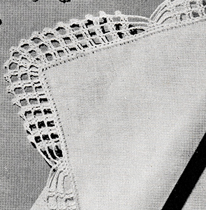 Handkerchief Edging Pattern #8327