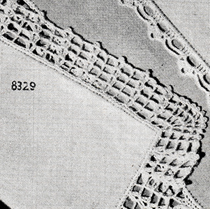 Handkerchief Edging Pattern #8329