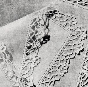 Handkerchief Edging Pattern #8366