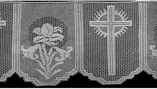 Lily Altar Lace Pattern #9050