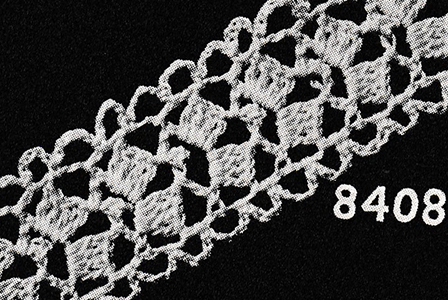 Dainty Crochet Edging Pattern #8408