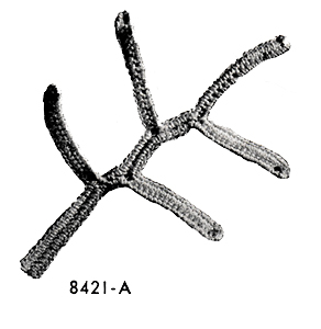 Plain Branch Motif Pattern #8421A