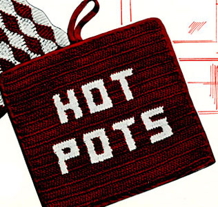 Hot Pots Potholder Pattern