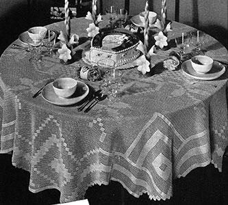 Family Circle Tablecloth Pattern #7194