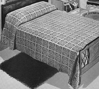 Fair and Square Bedspread Pattern #685