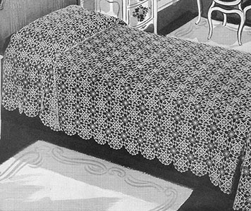 Maker of Dreams Bedspread Pattern #687