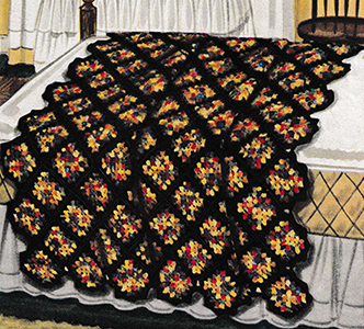 Carnival Granny Afghan Pattern #676