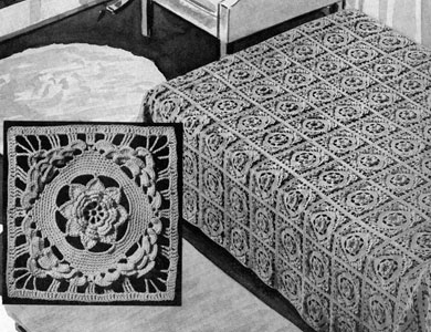 Rose of Killarney Bedspread Pattern