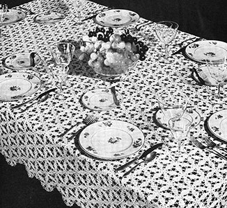 Wheel of Fortune Tablecloth Pattern #7288