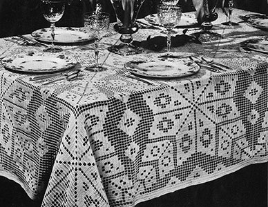 Open House Tablecloth Pattern #7300