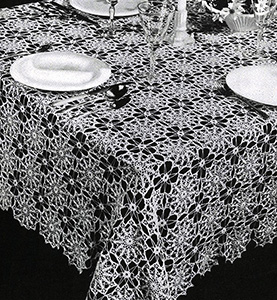 Spanish Infanta Tablecloth Pattern #7329
