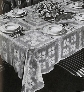 New Love Tablecloth Pattern #7333