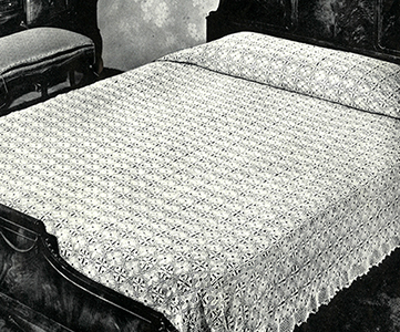 Pomp and Circumstance Bedspread Pattern #6027