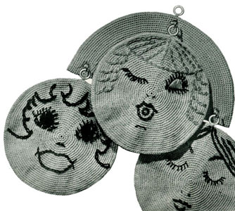 Three Little Maids Potholders Pattern