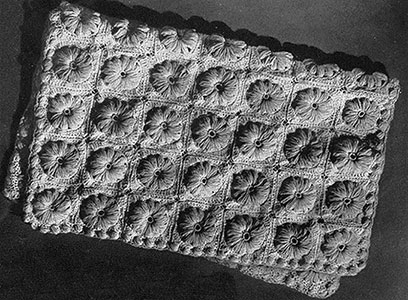 Crocheted Afghan Pattern #5159