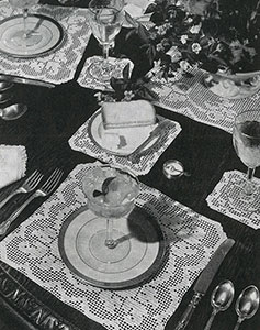 Chatelaine Luncheon Set Pattern #7563