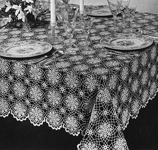 Summer Snowflake Tablecloth Pattern