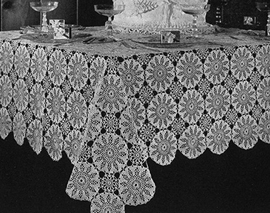 Sunburst Splendour Tablecloth Pattern #7533
