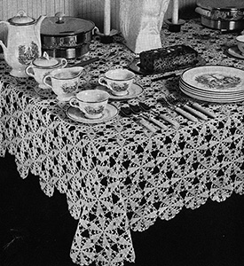 Martha Washington Tablecloth Pattern #7583