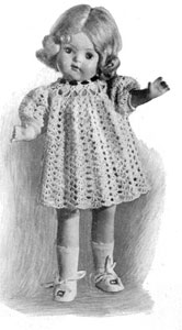 Doll's Dress Pattern #5191B