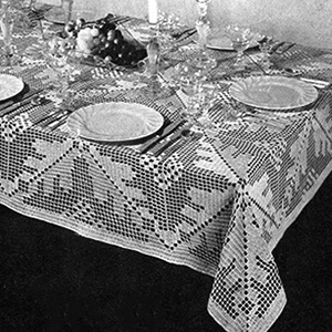 First Lady Tablecloth Pattern #7590