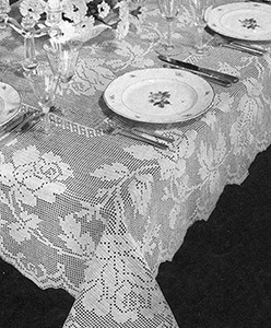Briar Rose Tablecloth Pattern #7605