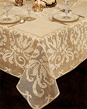 Banquet Beauty Tablecloth Pattern #7568