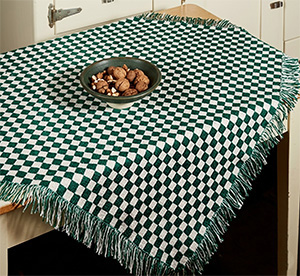 Kitchen Checks Tablecloth Pattern #7618