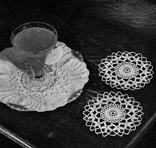 Dewdrop Doily Pattern #7649